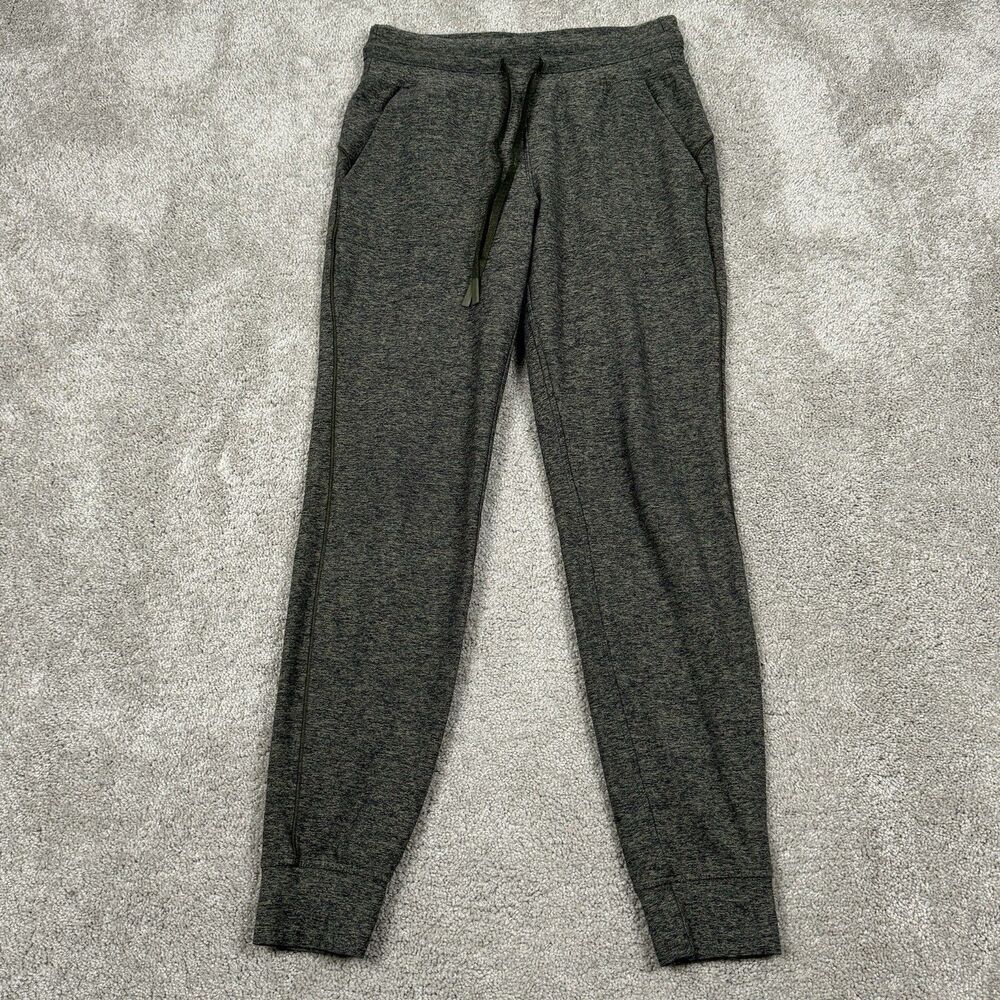 Lululemon Pants Women 6 Ready To Rulu 29" Heathered Utilitarian Black Casual Gym
